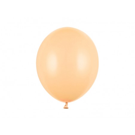 Balony Strong 30 cm brzoskwiniowe Pastel Light Peach - 10 sztuk