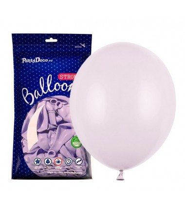 Balony Strong 30 cm wrzosowe Pastel Heather - 100 sztuk