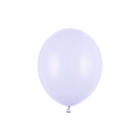 Balony Strong 30 cm liliowe Pastel Light Lilac - 10 sztuk
