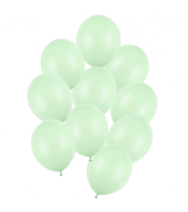 Balony Strong 30 cm pistacjowe Pastel Pistachio - 10 sztuk