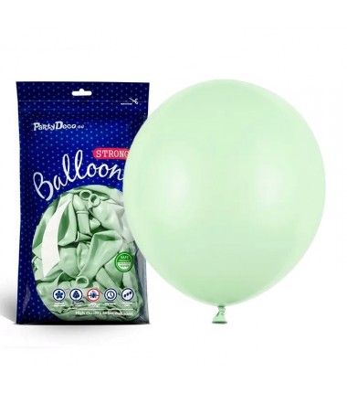 Balony Strong 43 cm pistacjowe Pastel Pistachio - 25 sztuk