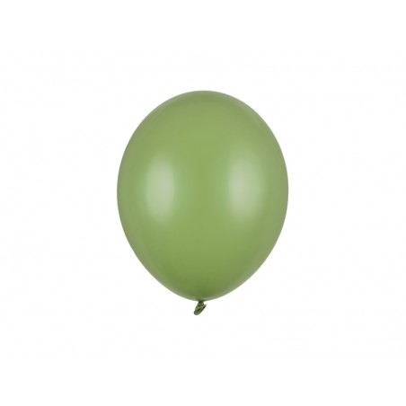 Balony Strong 23 cm oliwkowe Pastel Rosemary Green - 10 sztuk