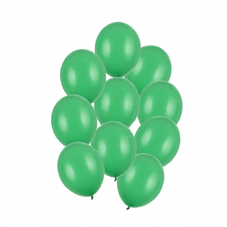 Balony Strong 23 cm emeraldowe Pastel Emerald Green - 10 sztuk