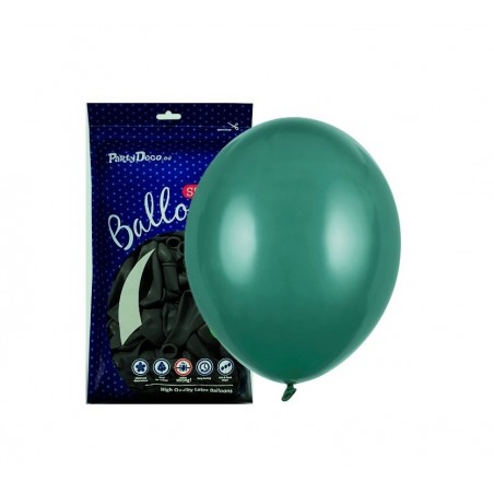 Balony Strong 12 cm butelkowa zieleń Pastel Bottle Green - 100 sztuk