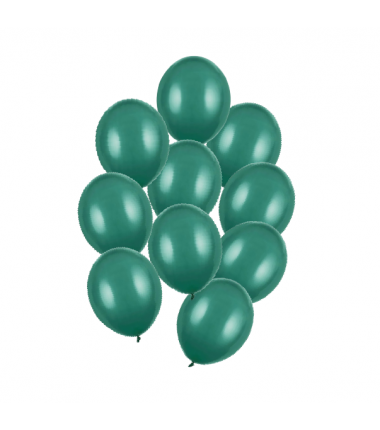 Balony Strong 23 cm butelkowa zieleń Pastel Bottle Green - 10 sztuk