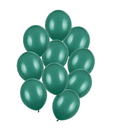 Balony Strong 30 cm butelkowa zieleń Pastel Bottle Green - 10 sztuk