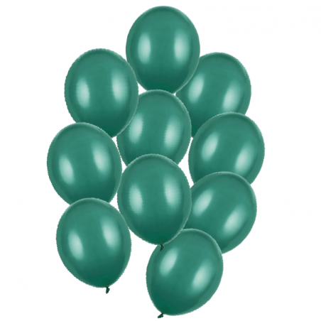 Balony Strong 30 cm butelkowa zieleń Pastel Bottle Green - 10 sztuk