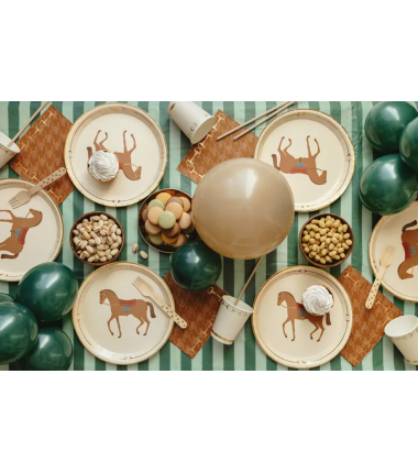 Balony Strong 30 cm butelkowa zieleń Pastel Bottle Green - 100 sztuk