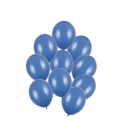 Balony Strong 23 cm granatowe Pastel Navy Blue - 10 sztuk