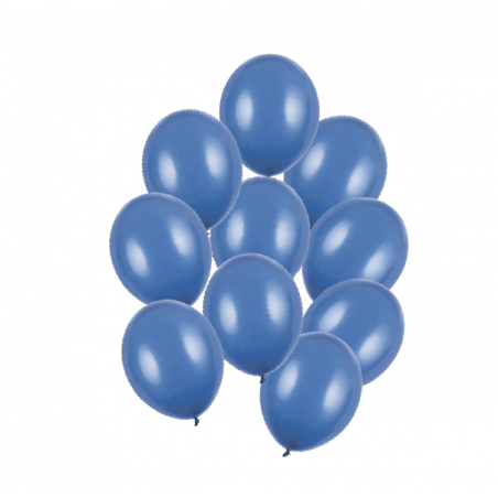 Balony Strong 23 cm granatowe Pastel Navy Blue - 10 sztuk