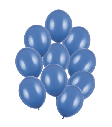 Balony Strong 30 cm granatowe Pastel Navy Blue - 10 sztuk