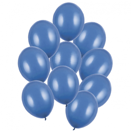 Balony Strong 30 cm granatowe Pastel Navy Blue - 10 sztuk