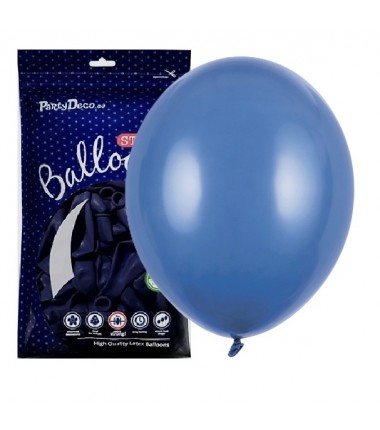 Balony Strong 30 cm granatowe Pastel Navy Blue - 100 sztuk