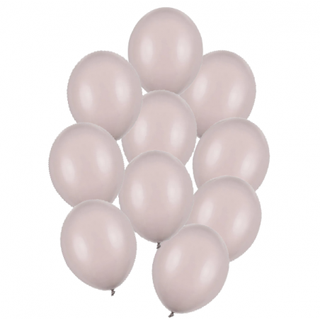 Balony Strong 30 cm ciepły szary Pastel Warm Grey - 10 sztuk