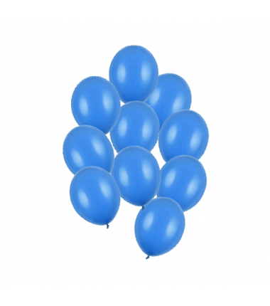 Balony Strong 23 cm chabrowe Pastel Corn. Blue - 10 sztuk