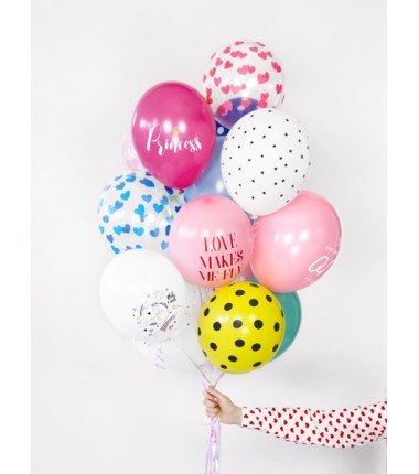 Balony Strong 30 cm chabrowe Pastel Corn. Blue - 10 sztuk