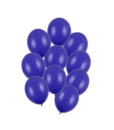 Balony Strong 23 cm ciemnoniebieskie Pastel Royal Blue - 100 sztuk
