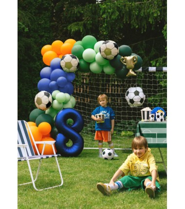 Balony Strong 30 cm mandarynkowe Pastel Mand. Orange - 100 sztuk