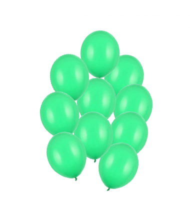 Balony Strong 23 cm zielone Pastel Green - 10 sztuk