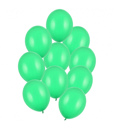 Balony Strong 30 cm zielone Pastel Green - 50 sztuk