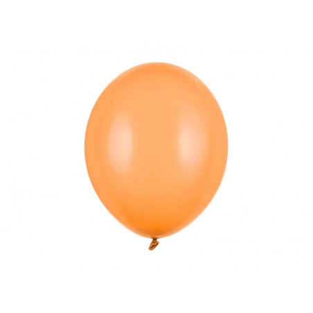 Balony Strong 30 cm pomarańczowe Pastel Brt. Orange - 10 sztuk
