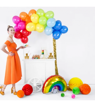 Balony Strong 30 cm pomarańczowy Pastel Brt. Orange - 100 sztuk