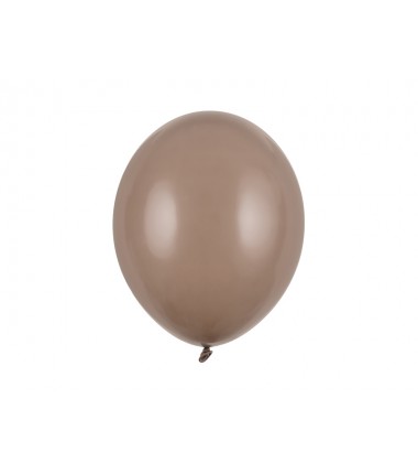 Balony Strong 30 cm kawowe Pastel Cappuccino - 10 sztuk