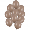 Balony Strong 30 cm kawowe Pastel Cappuccino - 50 sztuk