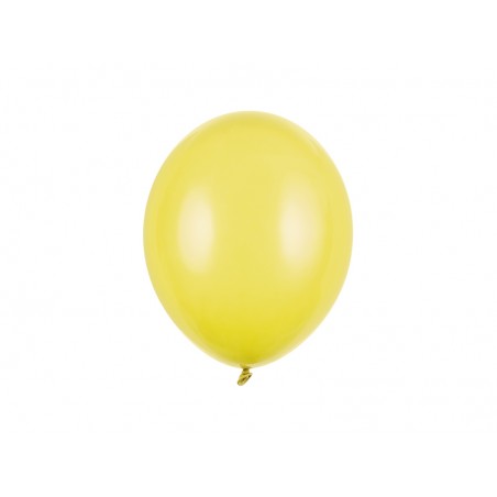 Balony Strong 23 cm miodowe Pastel Honey Yellow - 10 sztuk