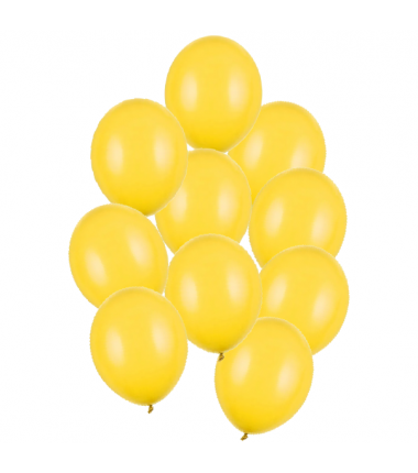Balony Strong 30 cm miodowe Pastel Honey Yellow - 10 sztuk