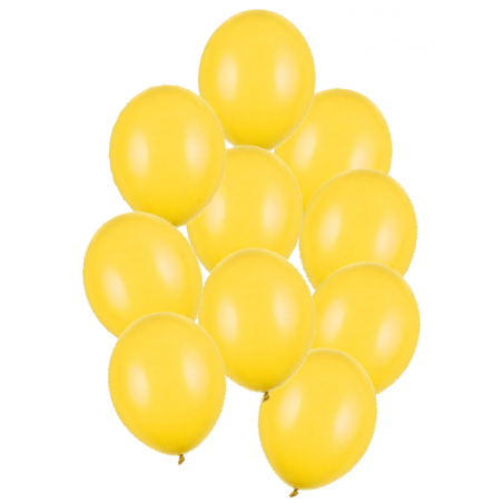 Balony Strong 30 cm miodowe Pastel Honey Yellow - 10 sztuk