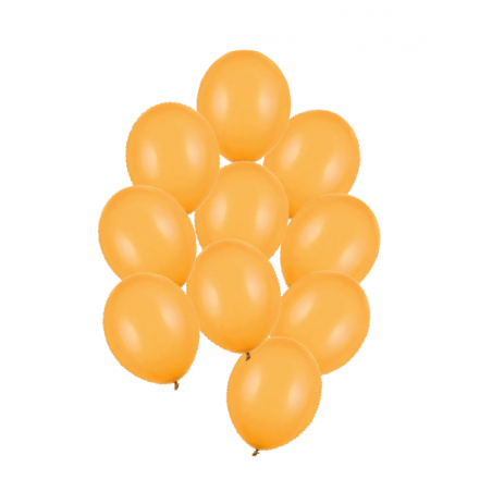 Balony Strong 23 cm ciemne miodowe Pastel Honey - 10 sztuk