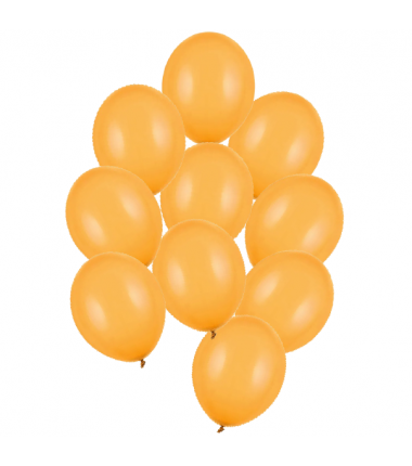 Balony Strong 30 cm ciemne miodowe Pastel Honey - 10 sztuk