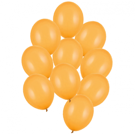 Balony Strong 30 cm ciemne miodowe Pastel Honey - 10 sztuk