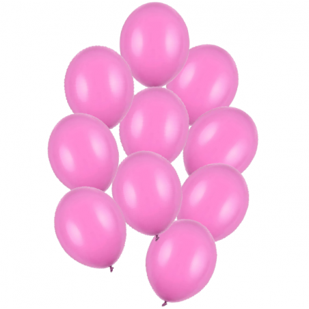 Balony Strong 30 cm fuksjowe Pastel Fuchsia - 10 sztuk