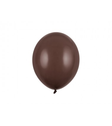 Balony Strong 23 cm kakaowe Pastel Cocoa Brown - 10 sztuk