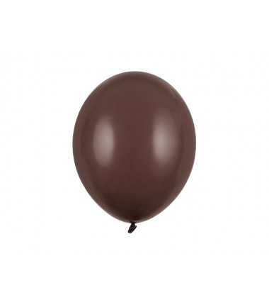 Balony Strong 30 cm kakaowe Pastel Cocoa Brown - 10 sztuk