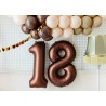 Balony Strong 30 cm kakaowy Pastel Cocoa Brown - 100 sztuk