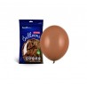 Balony Strong 12 cm ciemne kawowe Pastel Mocca - 100 sztuk