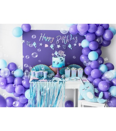 Balony Strong 30 cm lawendowe Pastel Lavender Blue - 100 sztuk