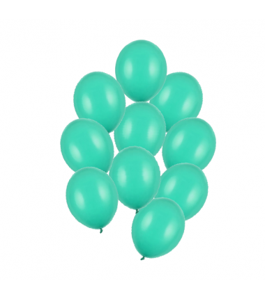 Balony Strong 23 cm seledynowe Pastel Aquamarine - 10 sztuk