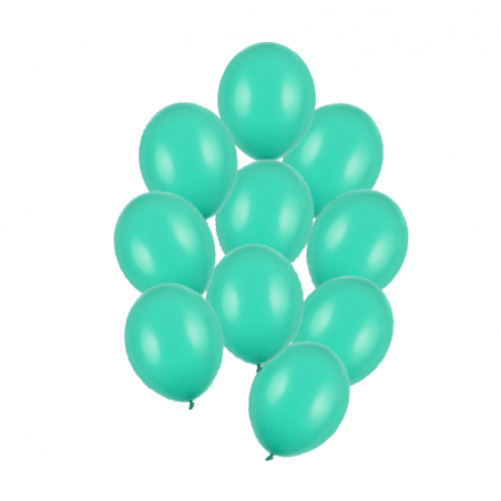 Balony Strong 23 cm seledynowe Pastel Aquamarine - 10 sztuk