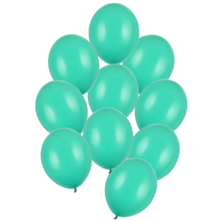 Balony Strong 30 cm seledynowe Pastel Aquamarine - 10 sztuk