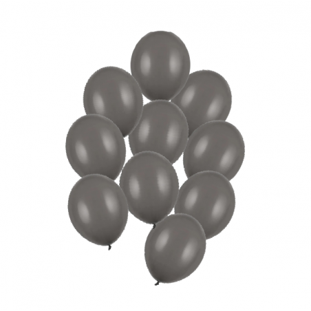 Balony Strong 23 cm szare Pastel Grey - 10 sztuk