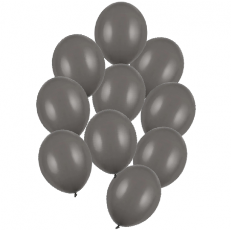Balony Strong 30 cm szare Pastel Grey - 10 sztuk