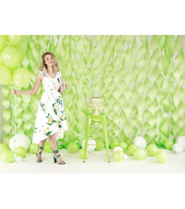 Balony Strong 30 cm limonkowe Pastel Lime Green - 50 sztuk