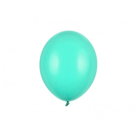 Balony Strong 23 cm miętowo-zielone Pastel Mint Green - 10 sztuk
