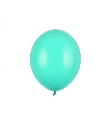 Balony Strong 30 cm miętowo-zielone Pastel Mint Green - 10 sztuk