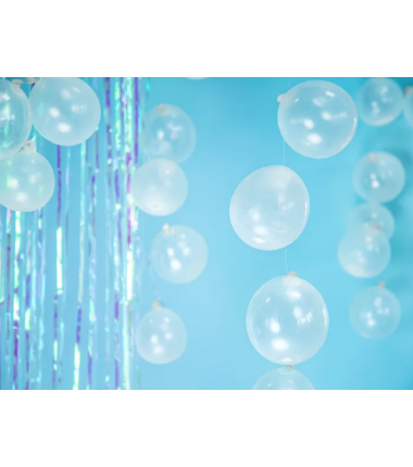 Balony Strong 30 cm przezroczyste Crystal Clear - 10 sztuk