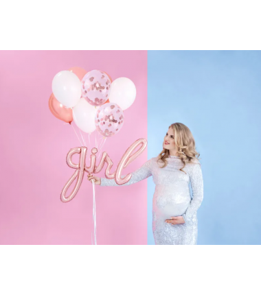 Balony Strong 30 cm przezroczyste Crystal Clear - 50 sztuk